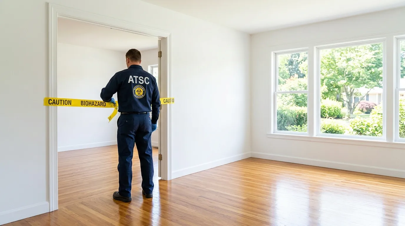 Certified biohazard cleanup crew performing Crime Scene Cleanup in Burr Ridge